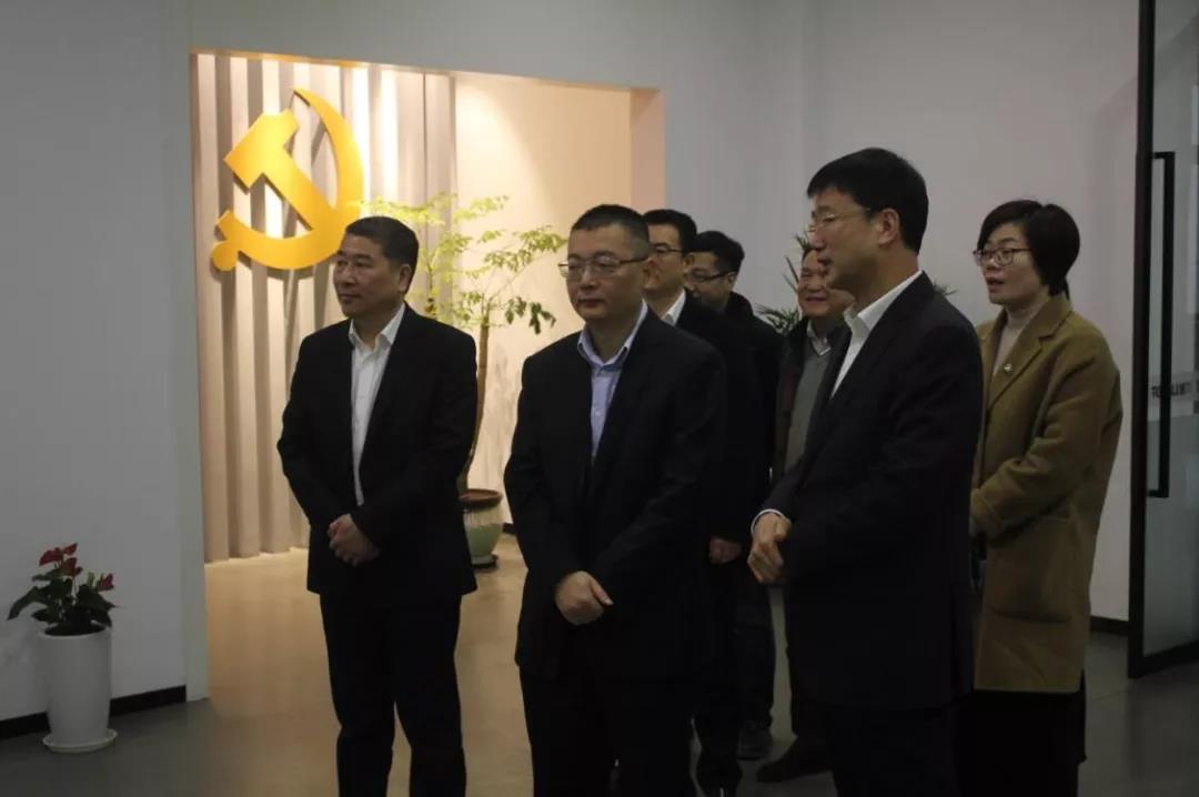 瑞安市委副書記、代市長秦肖來訪通力