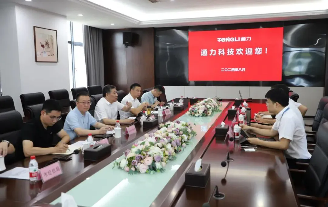 瑞安市委常委、副市長林政洪一行調(diào)研通力科技